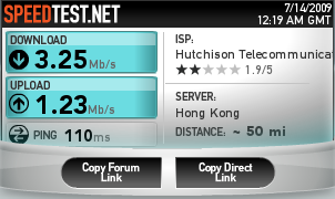 Speed Test @ 3台